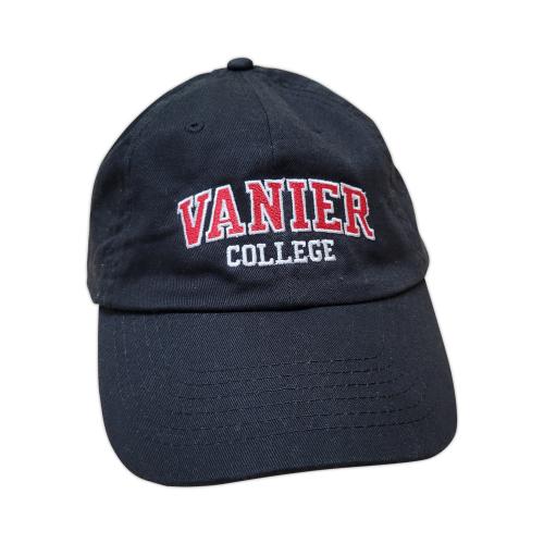 Vanier Black Twill Cap