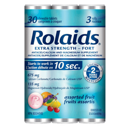 Rolaids Roll Xst Chew Fruit 3pk