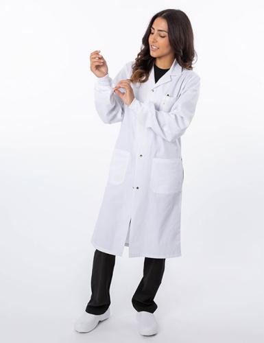 Unisex Lab Coat 65/35 Poly/Cotton Size S