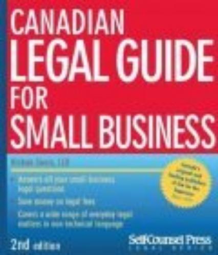 Canadian Legal Guide For Small Business